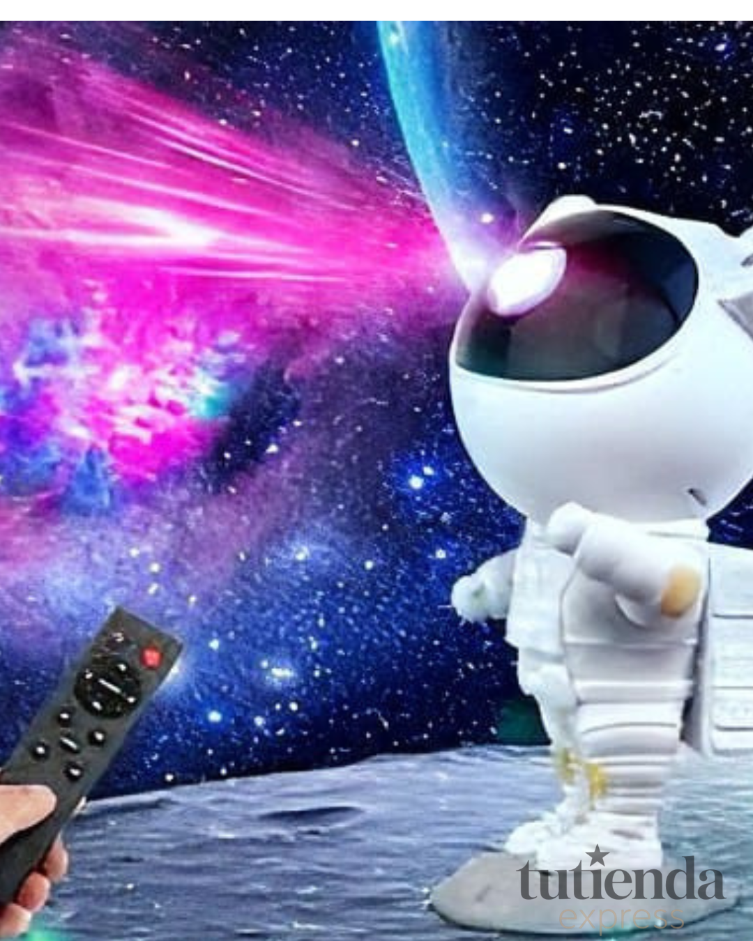 Astronauta Parlante Bluetooh y Proyector