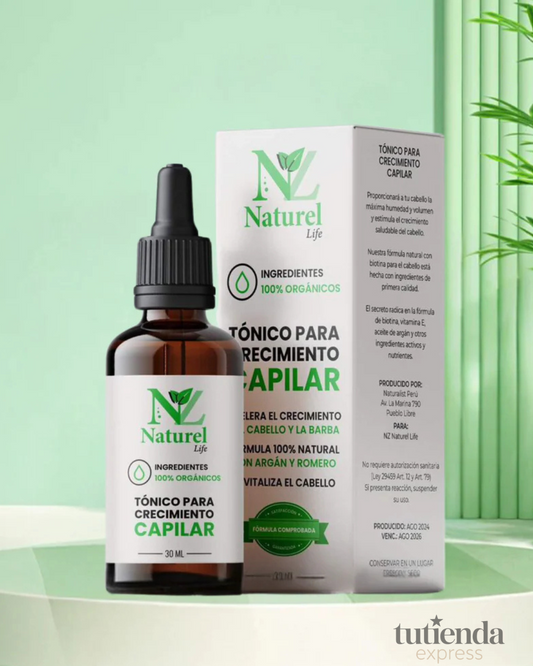 Tónico Capilar Naturel Life – Crecimiento y Anticaída