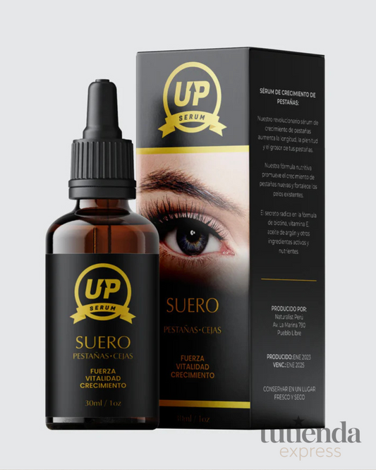 Cejas y Pestañas UP – Serum potenciador de crecimiento